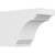 Ekena Millwork Standard Pescadero Rafter Tail - Primed Polyurethane - RFTP05X08X12PEC
