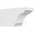 Ekena Millwork Standard Pescadero Rafter Tail - Primed Polyurethane - RFTP05X08X16PEC