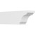 Ekena Millwork Standard Pescadero Rafter Tail - Primed Polyurethane - RFTP06X08X24PEC