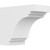 Ekena Millwork Standard Pescadero Rafter Tail - Primed Polyurethane - RFTP06X10X12PEC