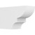 Ekena Millwork Standard Ridgewood Rafter Tail - Primed Polyurethane - RFTP06X10X16RID