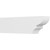 Ekena Millwork Standard Ridgewood Rafter Tail - Primed Polyurethane - RFTP06X10X36RID