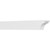 Ekena Millwork Standard Yorktown Rafter Tail - Primed Polyurethane - RFTP04X06X42YOR