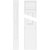 Ekena Millwork Two Equal Raised Panel Pilaster Base - Primed Polyurethane - PILP04X120DRP02-2