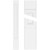 Ekena Millwork Raised Panel Pilaster Base - Primed Polyurethane - PILP08X048RP01-2