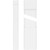 Ekena Millwork Smooth Pilaster Base - Primed Polyurethane - PILP04X082SM01-2
