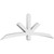 Ekena Millwork Pitched Gable Bracket - Primed Polyurethane - GBP072X18X0404ALB00