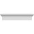 Ekena Millwork Crosshead - Primed Polyurethane - CRH06X57