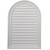 Ekena Millwork Gable Vent - Primed Polyurethane - GVCA22X24D