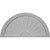 Ekena Millwork Pediment - Primed Polyurethane - PED31X16X01SB