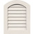Ekena Millwork Gable Vent - Primed Polyurethane - GVPAR22X2401DUN