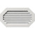 Ekena Millwork Gable Vent - Primed Polyurethane - GVPOH28X2001FUN