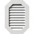 Ekena Millwork Gable Vent - Primed Polyurethane - GVPOV16X3401FUN