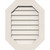 Ekena Millwork Gable Vent - Primed Polyurethane - GVPOV20X2201DUN