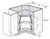 JSI Cabinetry Dover Kitchen Cabinet - LS36DR-BOTH-KD