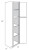 JSI Cabinetry Dover Bath Cabinet - VLC1884-KD