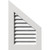 Ekena Millwork Gable Vent - Primed Polyurethane - GVPPR24X3001FUN-09