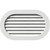 Ekena Millwork Gable Vent - Primed Polyurethane - GVPRE28X2001FUN