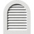 Ekena Millwork Gable Vent - Primed Polyurethane - GVPRT16X2801FUN
