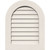 Ekena Millwork Gable Vent - Primed Polyurethane - GVPRT30X3201DUN