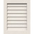 Ekena Millwork Gable Vent - Primed Polyurethane - GVPVE12X2401DUN