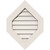 Ekena Millwork Gable Vent - Primed Polyurethane - GVPVP20X3601DUN-10