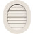 Ekena Millwork Gable Vent - Primed Polyurethane - GVPVR12X3601DUN