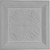 Ekena Millwork Ceiling Tile - Primed Polyurethane - CT24X24CN