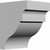 Ekena Millwork Bracket - Primed Polyurethane - BKT03X04X05WG