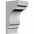 Ekena Millwork Bracket - Primed Polyurethane - BKT03X04X08DI