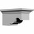 Ekena Millwork Bracket - Primed Polyurethane - BKT07X04X04SU