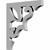 Ekena Millwork Bracket - Primed Polyurethane - BKT11X11X00SO