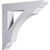 Ekena Millwork Bracket - Primed Polyurethane - BKT20X20X04IM