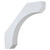 Ekena Millwork Bracket - Primed Polyurethane - BKT18X18X03LE