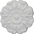 Ekena Millwork Rosette - Primed Polyurethane - ROS03X03HE