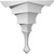 Ekena Millwork Wall Sconce - Primed Polyurethane - SCO12X12X18SS