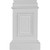 Ekena Millwork Pedestal Base Moulding - Primed Polyurethane - BAS10X17X02CL