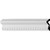 Ekena Millwork Chair Rail - Primed Polyurethane - MLD02X01ED