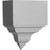 Ekena Millwork Crown Moulding Coupling - Primed Polyurethane - MDB05X06BI