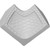Ekena Millwork Crown Moulding Inside Corner - Primed Polyurethane - MIC02X02HE