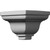 Ekena Millwork Crown Moulding Outside Corner - Primed Polyurethane - MOC02X02LY