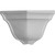 Ekena Millwork Crown Moulding Outside Corner - Primed Polyurethane - MOC03X03