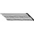 Ekena Millwork Crown Moulding - Primed Polyurethane - MLD03X04X05MA