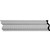 Ekena Millwork Crown Moulding - Primed Polyurethane - MLD04X02X04SQ