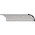 Ekena Millwork Crown Moulding - Primed Polyurethane - MLD04X04X06KI