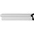 Ekena Millwork Panel Moulding - Primed Polyurethane - PML02X01HA