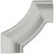 Ekena Millwork Panel Moulding - Primed Polyurethane - PML04X04AS