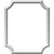 Ekena Millwork Panel Moulding - Primed Polyurethane - PNL20X24AS-02