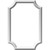 Ekena Millwork Panel Moulding - Primed Polyurethane - PNL16X24AS-02