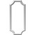Ekena Millwork Panel Moulding - Primed Polyurethane - PNL12X28AS-02